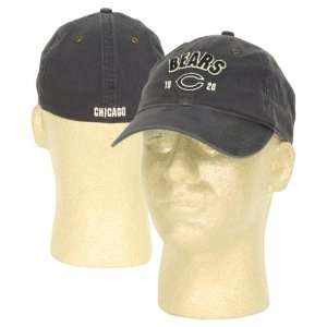  Chicago Bears 1920 Slouch Style Fitted Hat (Navy 