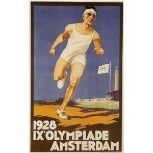  1928 Amsterdam Olympics LMT Edition Poster