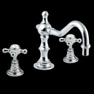  High level widespread lavatory faucet