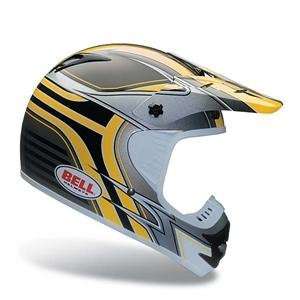  Bell SC X Comp Helmet   X Small/Yellow/Silver Automotive