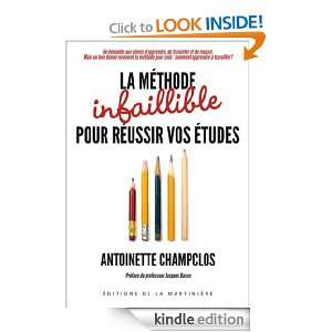   infaillible pour réussir vos études (HORS NORME) (French Edition