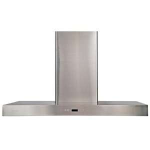 48 Stainless Steel Island Range Hood With 900 CFM Touch Sensitive LED 