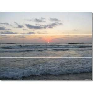  Sunsets Photo Shower Tile Mural 13  24x32 using (12) 8x8 