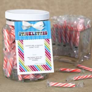   Peppermint Sticklettes   Candy for Baby Showers   110 CT Toys & Games