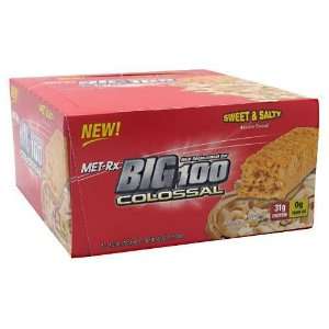  MetRX Colosal Sweet N Salty 100gr bar, 12 X 3.52 Oz box 