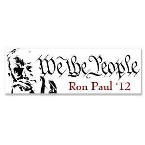  Ron Paul We The People Bumper Sticker 