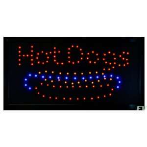  Hot Dogs LED Light Animated Neon Sign 19*10 Electronics