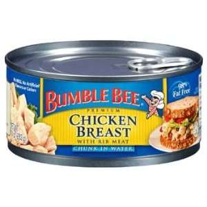 Bumble Bee Premium Chicken Breast with Rib Meat Chunk in Water 10 oz 