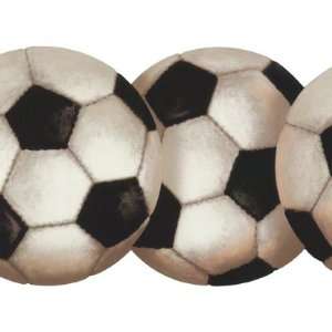  Soccer Balls Wallpaper Border