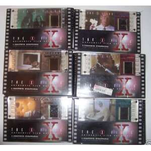  X Files Film Cels   Lot of 7   NIB 