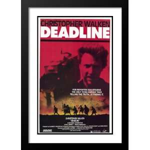  Deadline 32x45 Framed and Double Matted Movie Poster 