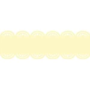    WallPops WPS98830 Buttercup Yellow Stripe Pack of 2