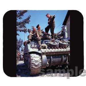  Sherman Tank Crew Mouse Pad 