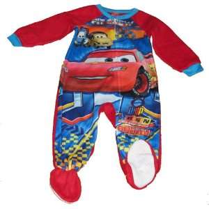   Toddler Footed Pajama Sleepwear Size 2T Pit Crew 