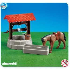  Playmobil Horse And Well Toys & Games