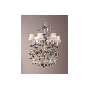  3911   Ambrosia Six Light Chandelier   Chandeliers