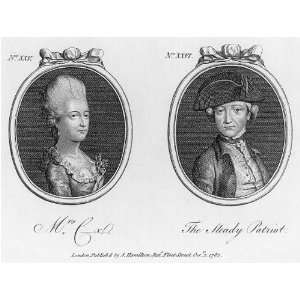   . Amelia Cox and Thomas Howard,3rd Earl of Effingham