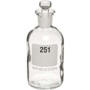Wheaton 227497 11 BOD Bottle, 300mL, Robotic Stopper, Numbered 241 264 