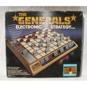  THE GENERALS THE ELECTRONIC GAME OF STRATEGY & SUSPENSE BY 