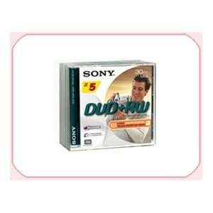  SONY DVD+RW 1.4Gb 8cm 30min Pack 10 Scratch Resistant sony 