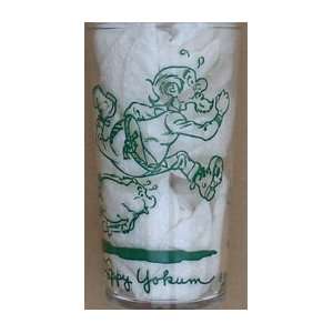  Li`l Abner 1949 Drinking Glass With Shmoo & Pappy Yokum 