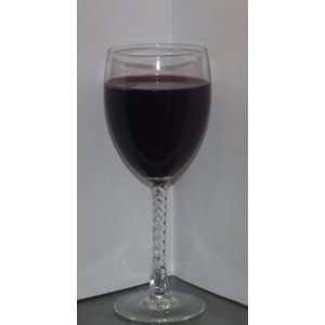    SET OF 8 ELEGANT LONG STEMMED WINE GLASSES