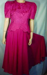 NAH NAH Vintage Top & Lined Circle Skirt 10/P  