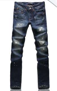 NEW DG #0718 Washed Mens Fashion Denim Jeans Size 29 36  
