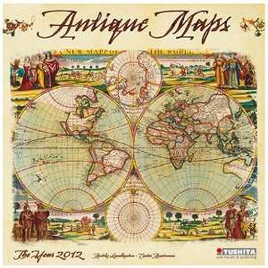  (2012 Calendar) Antique Maps 2012 Wall Calendar By Tushita 