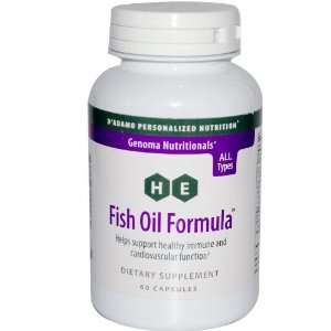  DAdamo   Fish Oil Formula 60 softgels Health & Personal 