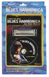 Blues Harmonica Learning Triple Pack By Don Baker  