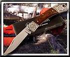 Boker Magnum Knives Lockback Hunter Pocket Knife Wood H