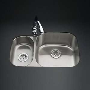  Kohler K 3355 L NA Undertone Double Stainless Steel Sink 