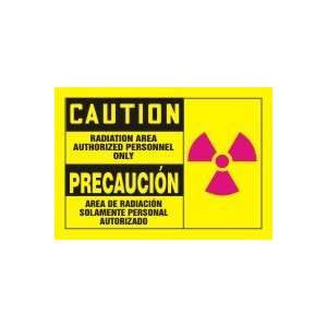  CAUTION Labels RADIATION AREA AUTHORIZED PERSONNEL ONLY (W 