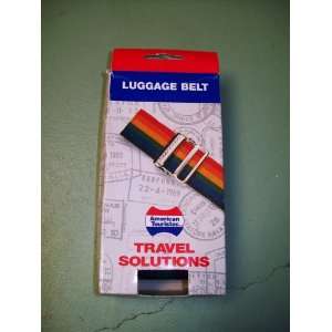 American tourister Luggage belt   multi colored