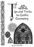 Gothic Geometry; loose leaf paper in binder, very good