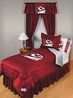Kansas City Chiefs NFL Full Comforter 7 Piece Bed Set  