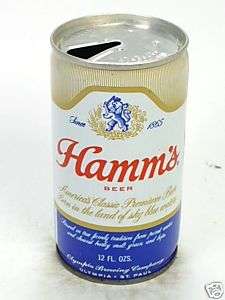 1973 White Hamms Beer Can Olympia Brng Crimped T Trove  