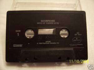Scorpions wind of change money fame rock tape single  