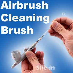 VEDA 5pcs Airbrush Cleaning Clean Tool Brush Spray Gun Kit WD 421W 
