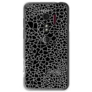  Second Skin HTC EVO 3D Print Cover Clear (CRACK 
