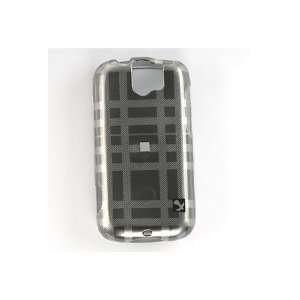  HTC T Mobile myTouch 3G Slide Graphic Case   Grey Check 
