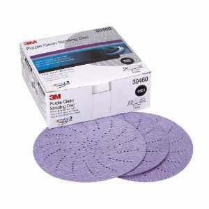  3M 30460 Hookit Purple 5 P800 Grit Clean Sanding Disc 