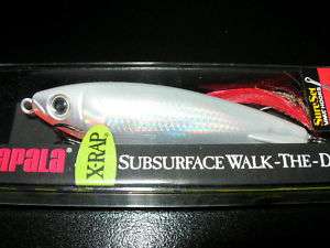 RAPALA X RAP SUB WALK, XRSB09, GLS. GHOST, NIB, 0059  