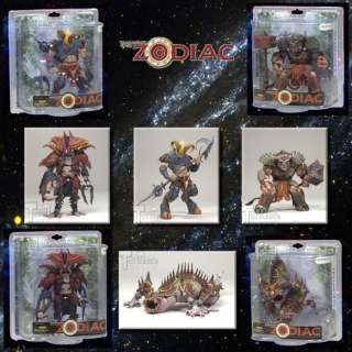 GUERREROS De ZODIACO SER 1 ALL 4   MCFARLANE