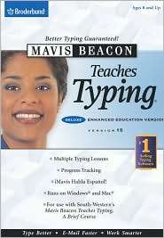 Mavis Beacon Teaches Typing, Version 15 (with CD ROM), (0538437421 