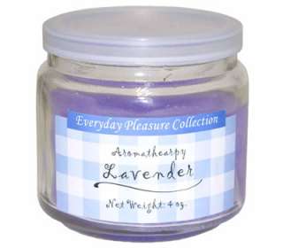 ASSORTMENT AROMATHERAPY GLASS JAR SCENTED CANDLES NEW  