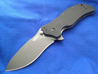 ZERO TOLERANCE KNIFE ZT 0350 G 10 FOLDER PLAIN EDGE USA S30V NIB 