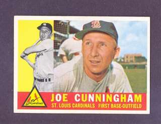 1960 Topps #40 Joe Cunningham Cardinals (NM/MT) *242897  