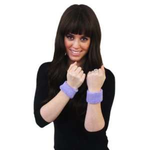  Lavender Terry Wrist Bands